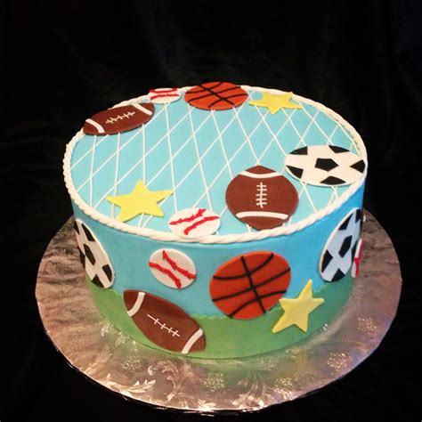Sports Lover Cake Sport Cakes Cake Custom Cakes