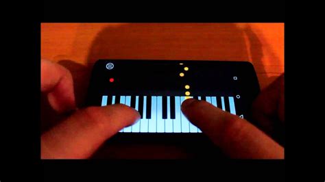 Well, there's an app for that. The best piano app for Android - Mini Piano - YouTube