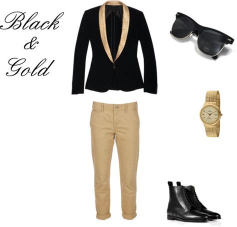 Fashion For Men Black And Gold