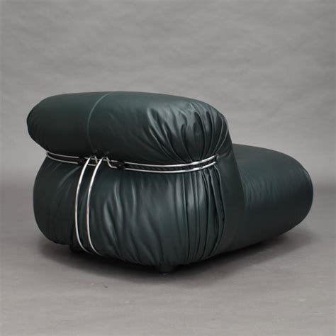 Soriana Lounge Chair By Afra And Tobia Scarpa For Cassina In New Leather 1970 At 1stdibs