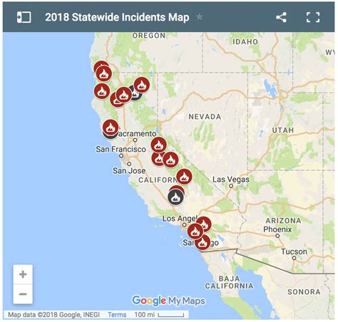 California Wildfire Map My Kid Has Paws California Wildfires 2018