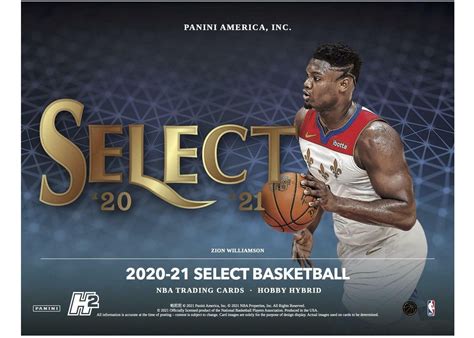 2020 21 Panini Select Basketball H2 Hobby Hybrid Box 2020 21