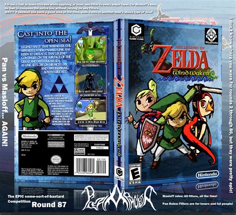 Viewing Full Size The Legend Of Zelda The Wind Waker Box Cover