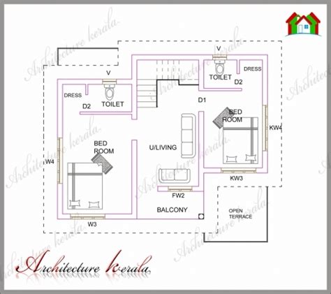 House Plan Style 53 Kerala Model House Plans 1200 Sq Ft