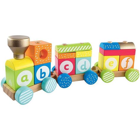 Elc Wooden Stacking Train