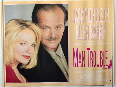 Man Trouble Original Cinema Movie Poster From Pastposters Com British