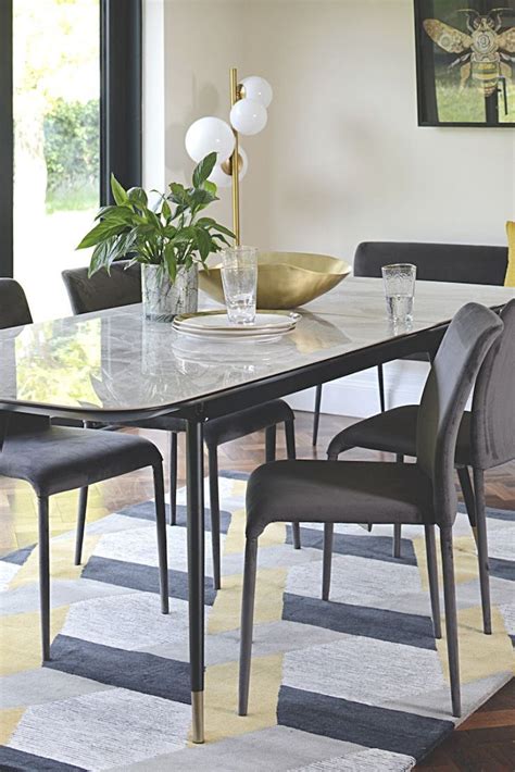 Glass extendable dining table australia fires. Visit https://dwell.co.uk for more unique furniture and ...