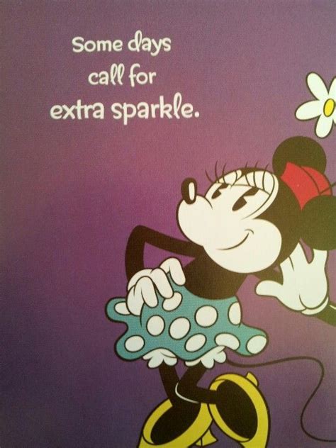 Maybe you would like to learn more about one of these? Sparkle | Mickey mouse quotes, Disney quotes, Minnie