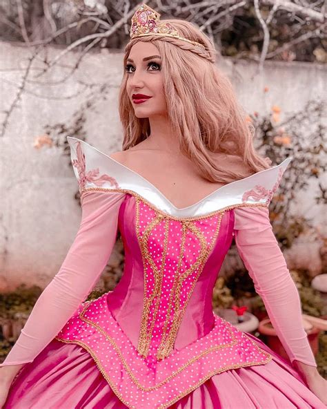 Pink Aurora Princess Adult Costume Inspired Disney Cosplay Etsy