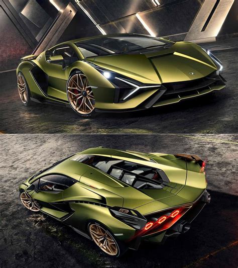 Lamborghini Sian Unveiled Is Companys First Hybrid Supercar With