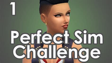 Lets Play The Sims 4 Perfect Sim Challenge Part 1 Introductions