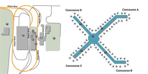 Pittsburgh Airport Gate Map