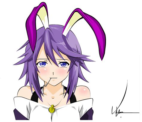 Anime Girl Mizore Bunny Ears By L4gg On Deviantart