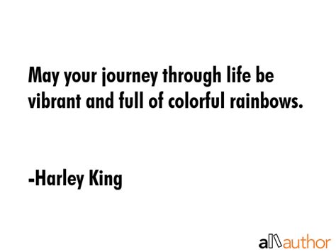 May Your Journey Through Life Be Vibrant And Quote