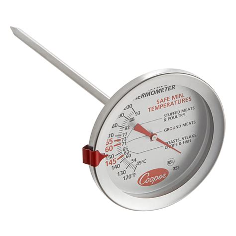 Cooper Atkins 323 0 1 6 Probe Dial Meat Thermometer