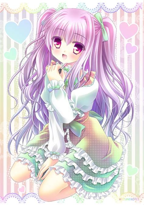 Pastel Anime Girl Kawaii Chibi