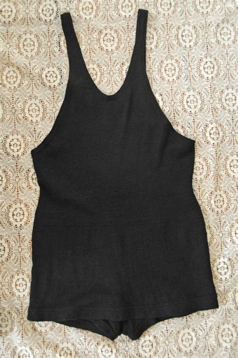 Antique Wool Bathing Suit Sears Roebuck And Co 1920 Downtongatsby Era
