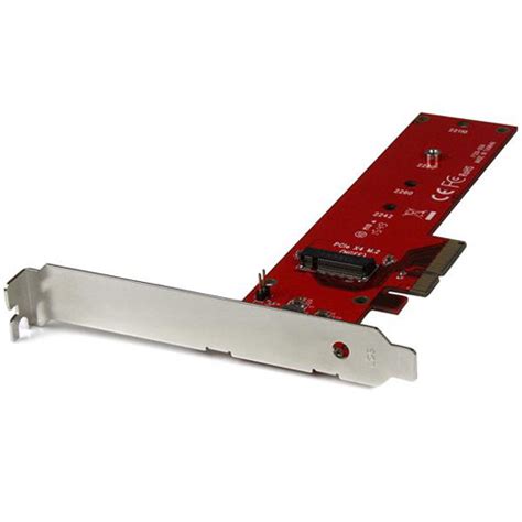 Комп'ютери та комплектуючі » комплектуючі та аксесуари. StarTech PCI Express x4 to M.2 PCIe SSD Adapter PEX4M2E1 B&H