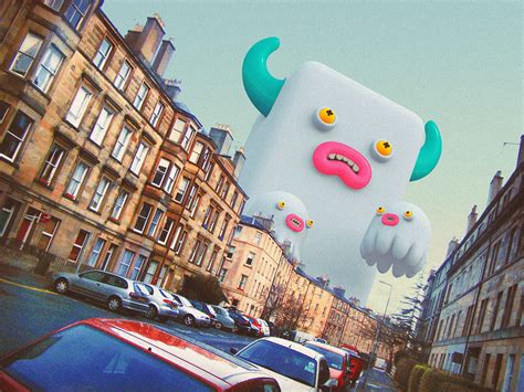monsters invasion on behance