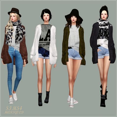 Sims 4 Ccs The Best Clothes By Marigold