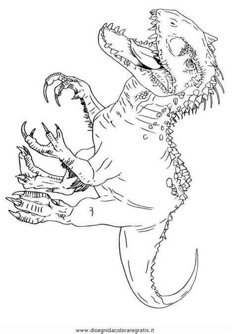 Indominus Rex Da Colorare Ausmalbild Indominus Rex Ausmalbilder Sexiz