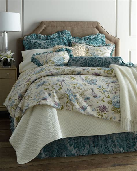 Luxury bedding sets at horchow. Dian Austin Couture Home "Cotswold Cottage" Bed Linens ...