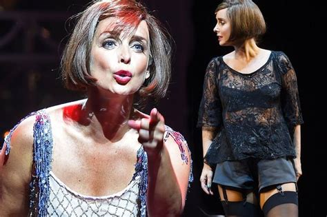 Louise Redknapp Strips Down To Stockings And Suspenders For Cabaret