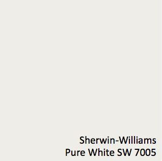 Pickup at your nearest lowe's® today. Sherwin-Williams Pure White (SW 7005) | HGTV HOME™ by ...