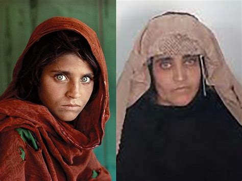 Italy Takes In National Geographics Green Eyed Afghan Girl Gma