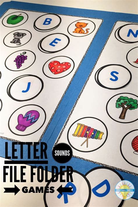 These Abc File Folder Games Are The Perfect Addition To Your Reading