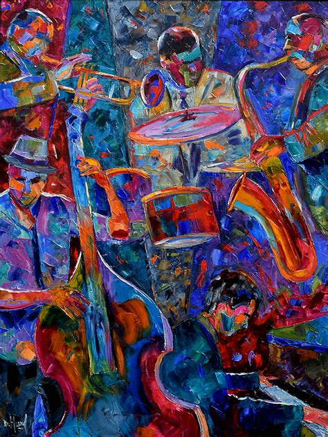 Debra Hurd Original Paintings And Jazz Art Abstract Jazz Painting