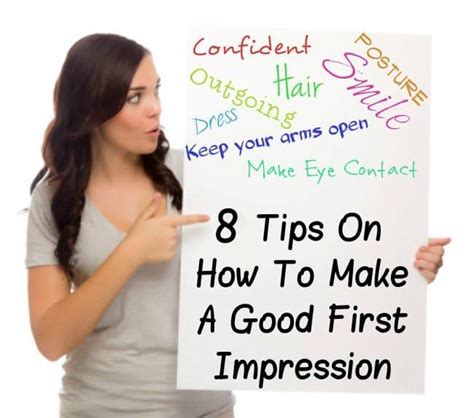 8 Tips On How To Make A Good First Impression