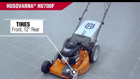 Push Mower Husqvarna Hu700f Youtube