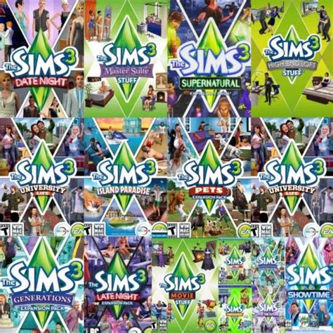 The Sims 3 Pc Steam Ultimate Collection All Expansions Pack Dlc