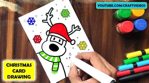 Easy Christmas Card Drawing Ideas