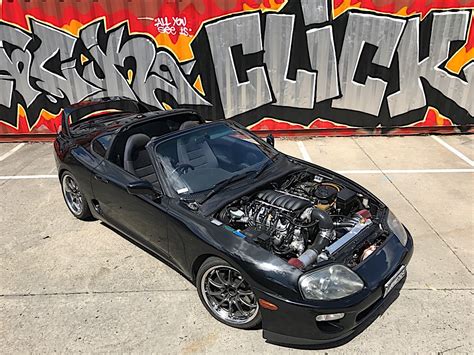 Uploading a variety of automotive content such as car sound impersonations Mk4 Supra Trades In Its 2JZ for an LS3