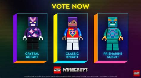 Lego Con 2022 Fan Vote For Next Minecraft Minifigure Now Live The