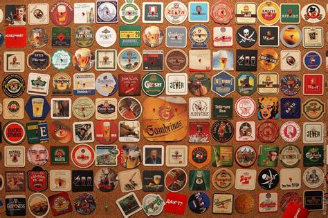 Great Collection From Around The World Beer Coaster Art Beer Coasters