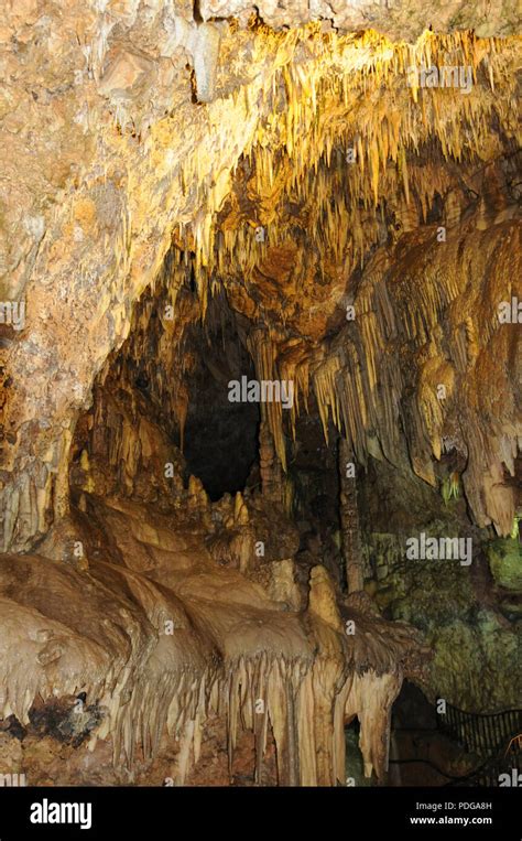 Lebanon The Caves In The Qadisha Valley Near Tripolis City Stock Photo