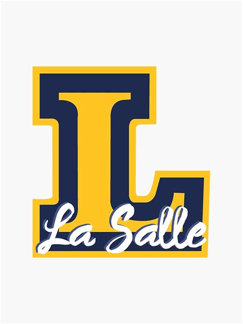 La Salle University Sticker For Sale By Sisterspro Redbubble