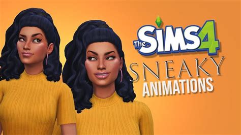 The Sims 4 Animation Pack Download Sneaky Idles Sims 4 Sims Animation