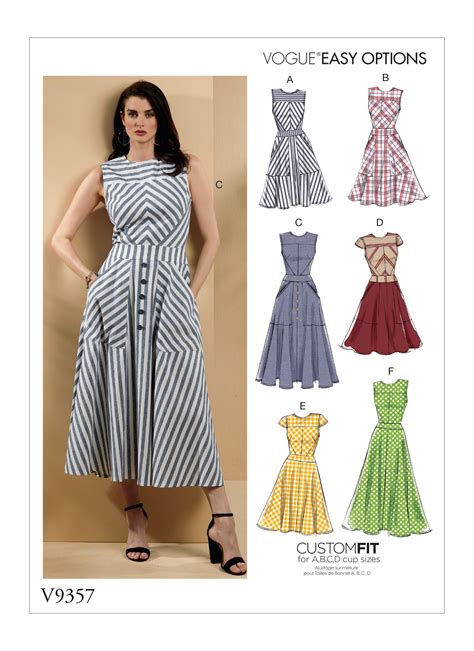 Vogue Patterns 9357 Misses Dress