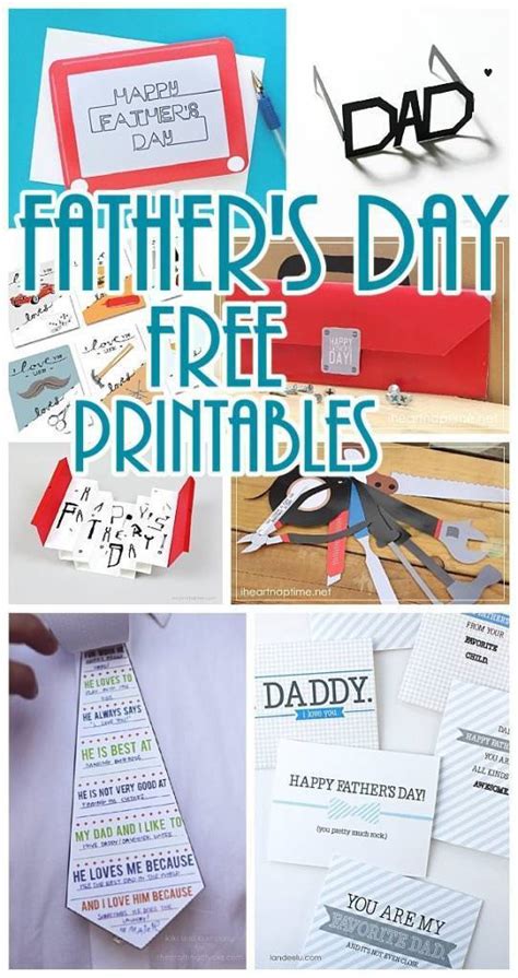 The Best Free Printable Paper Crafts Just For Dad Scrap Booking