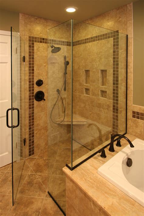 It creates a seamless floor that leaves your bathroom feeling bigger, more modern, and very pretty. Curbless Shower Designs without Doors | Design for ...