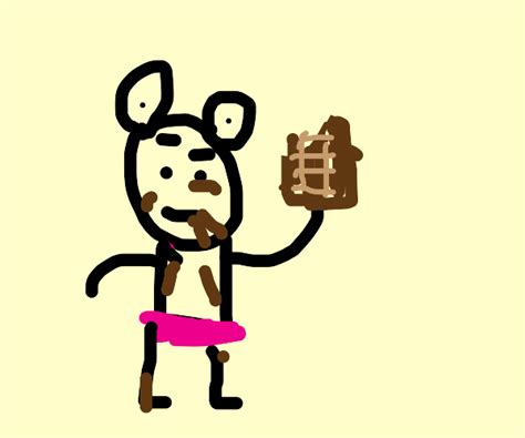 Minnie Mouse Eating Chocolate Drawception