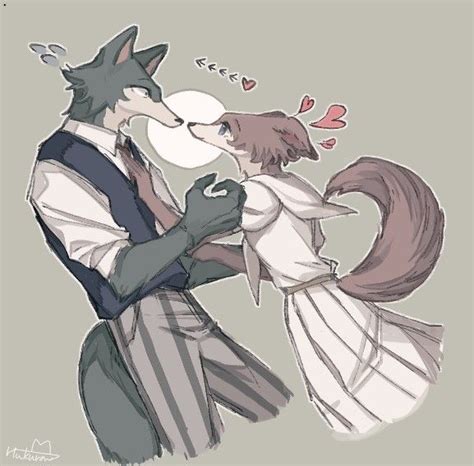 Legoshi And Juno By Hukurouhuhuhu Furry Art Anime Furry Anthro Furry