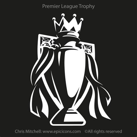 Premier League Trophy Icon