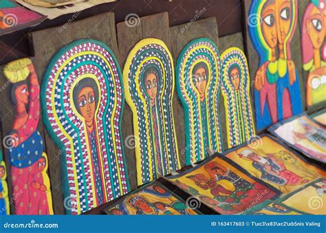 Traditional Ethiopian Artwork Editorial Stock Photo Image Of Amhara