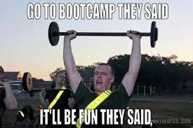 Boot Camp Morning Ritual Military Jokes Military Humor Bootcamp