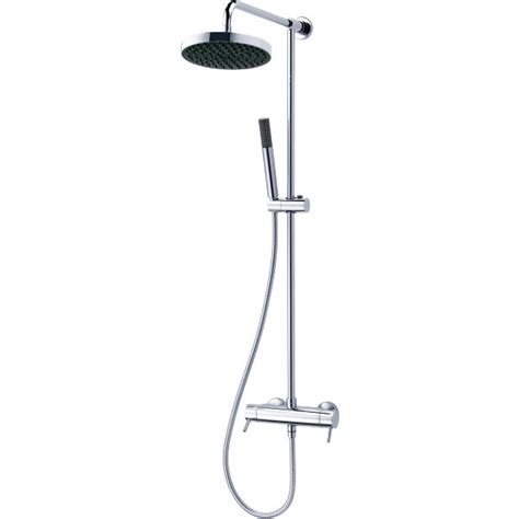 The Shower Head And Handset Are Shown